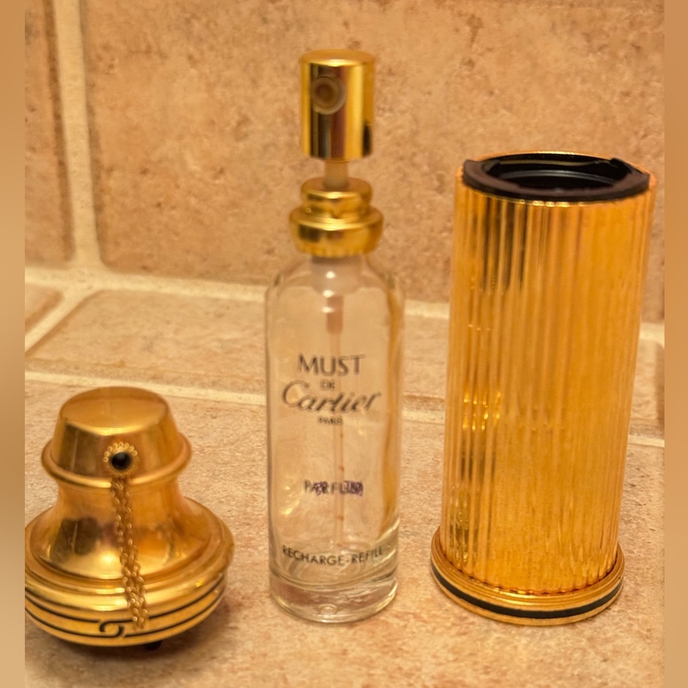 Vintage Cartier Refillable Limited Edition Perfume Spray Vaporizer 10 ml Paris